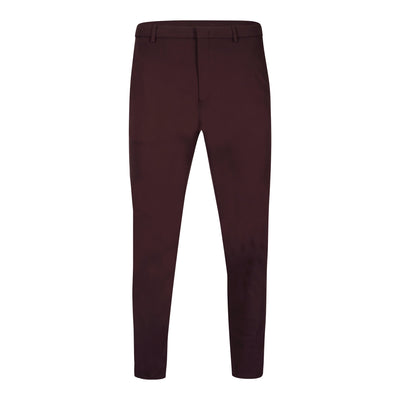 TOMMY HILFIGER STRETCH COMFORT BURGUNDY PANT