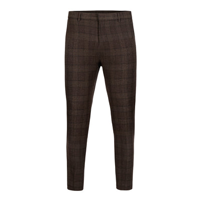 TOMMY HILFIGER BROWN GLEN PLAID STRETCH COMFORT PANT (more colors)