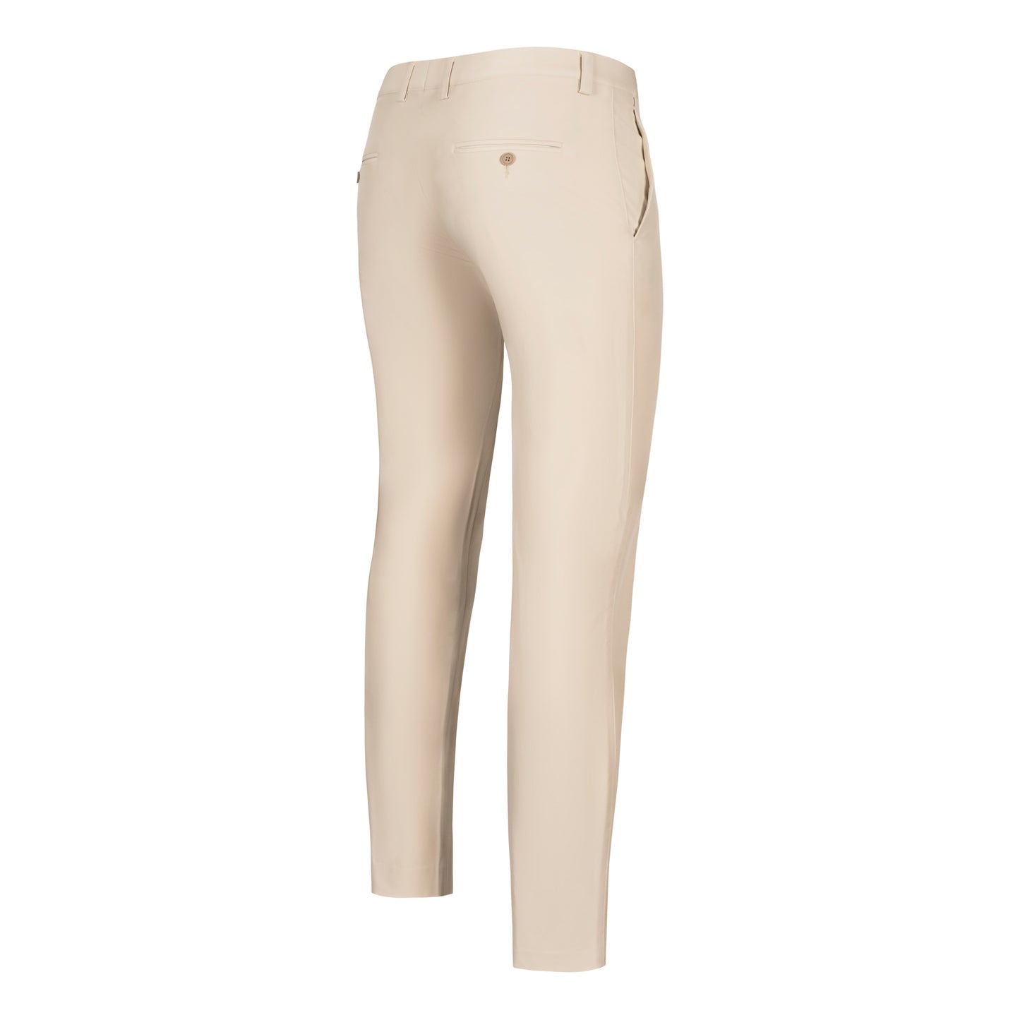 CALVIN KLEIN SLIM FIT SAND COTTON STRETCH CHINO