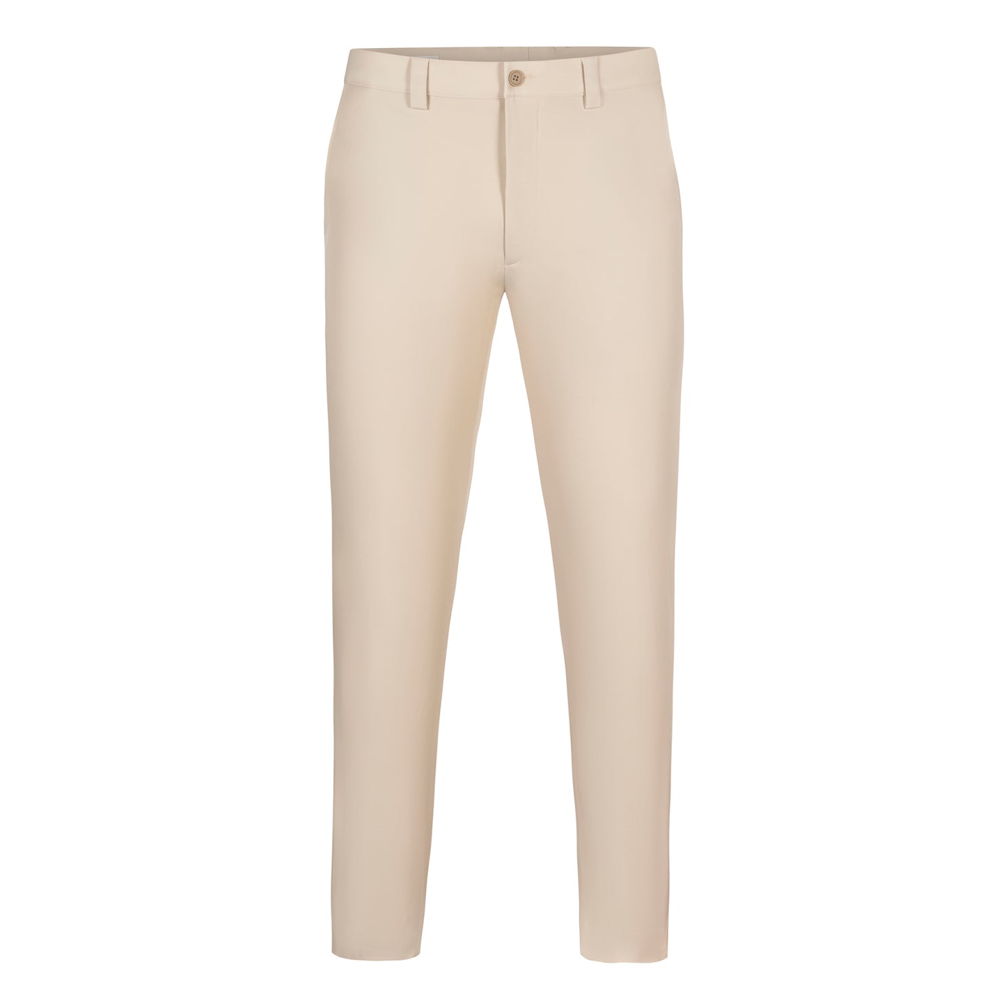 CALVIN KLEIN SLIM FIT SAND COTTON STRETCH CHINO