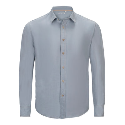JAMES CAMPBELL COTTON CHAMBRAY SHIRT