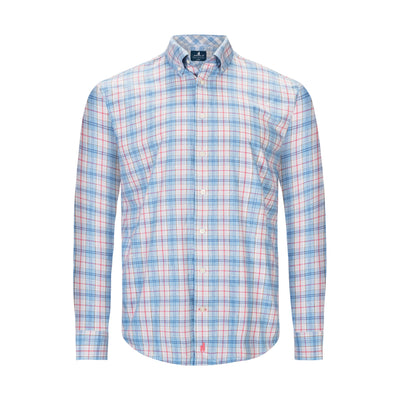JOHNNIE O EVERYDAY PERFORMANCE BUTTON DOWN SHIRT – MALIBU PLAID