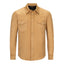 JOHNNY Q FAUX SUEDE WESTERN SHIRT JACKET (more colors)
