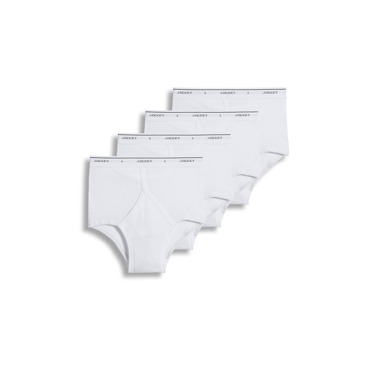JOCKEY CLASSICS FULL-RISE MENS 4 PACK BRIEFS (more colors)