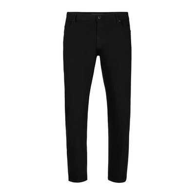 LIVERPOOL KINGSTON MODERN STRAIGHT JET BLACK DENIM