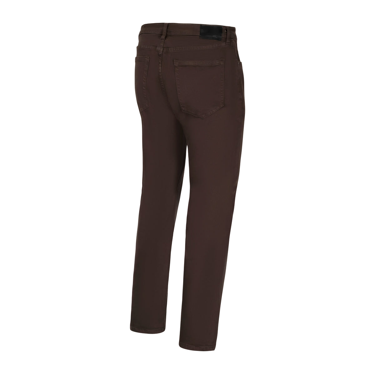 LIVERPOOL KINGSTON MODERN STRAIGHT CHOCOLATE BROWN COLORED DENIM