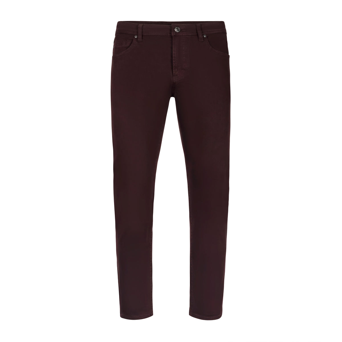LIVERPOOL KINGSTON MODERN STRAIGHT WINE-COLORED DENIM