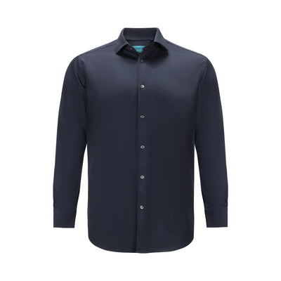 CANUTI LUXURY KNIT CUT & SEWN SOLID SHIRT