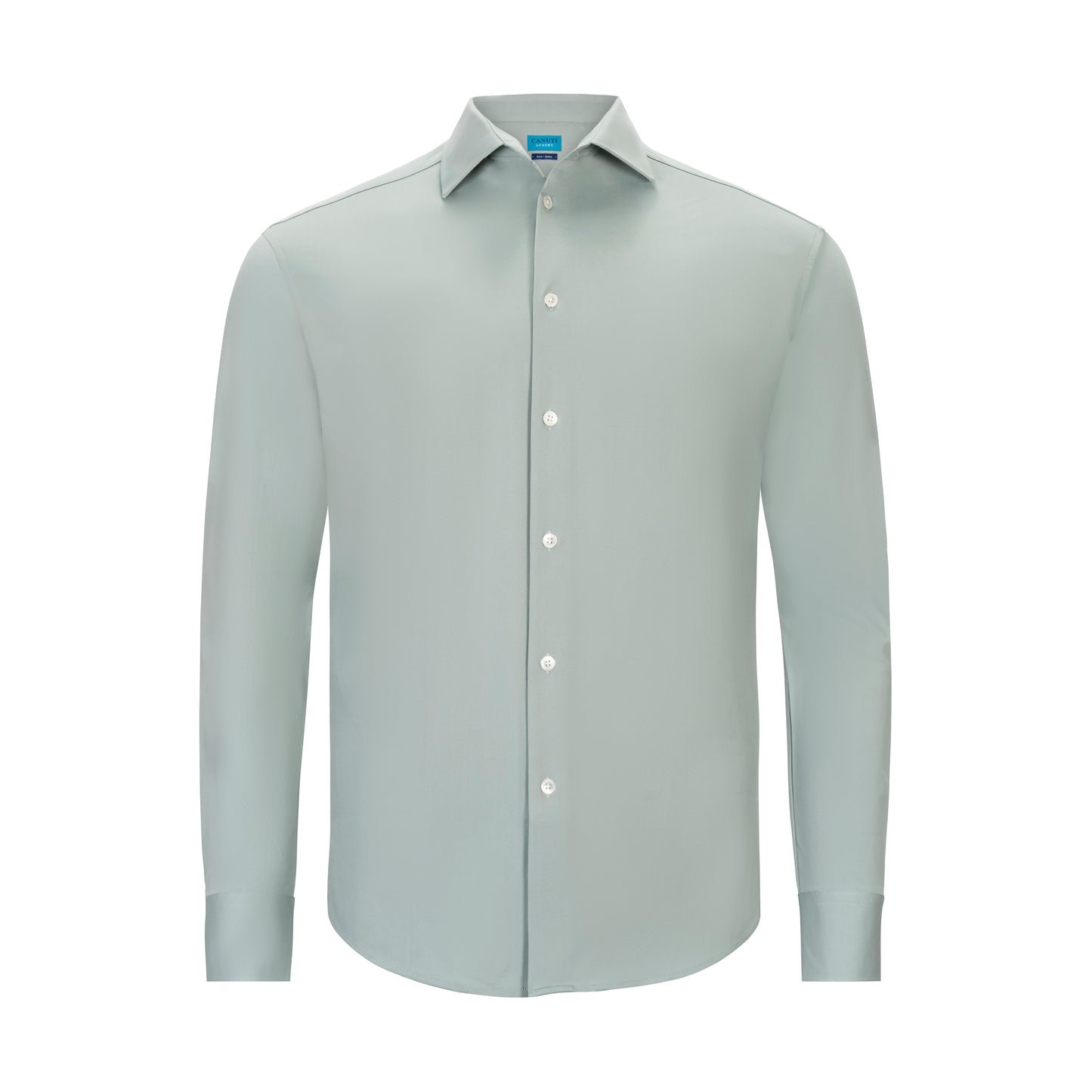 CANUTI LUXURY KNIT CUT & SEWN SOLID SHIRT