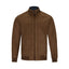 ENZO LUCAS REVERSIBLE FAUX-SUEDE BOMBER JACKET