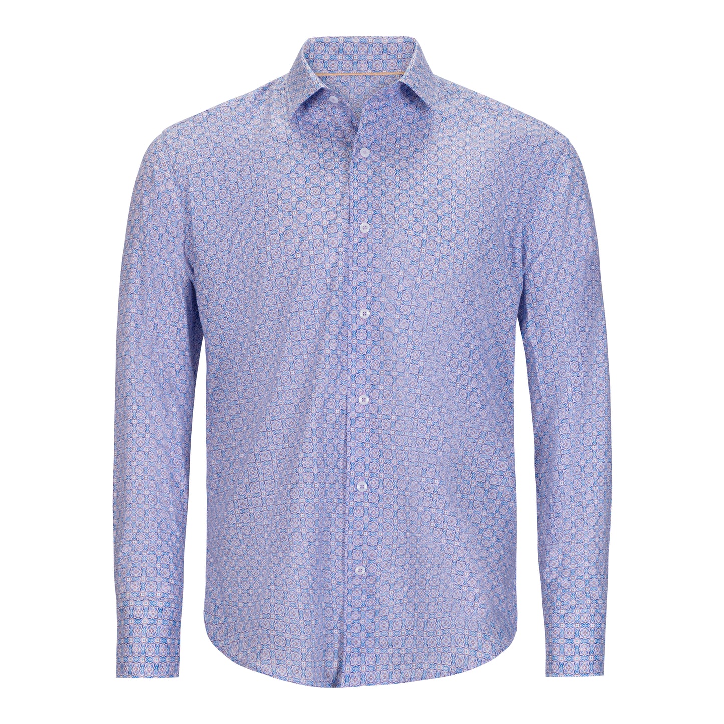 MASUTTO TONAL MEDALLION PRINT SHIRT