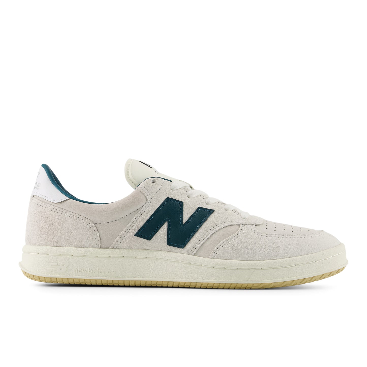 NEW BALANCE T500 LOW-PRO LEATHER & NUBUCK SNEAKER