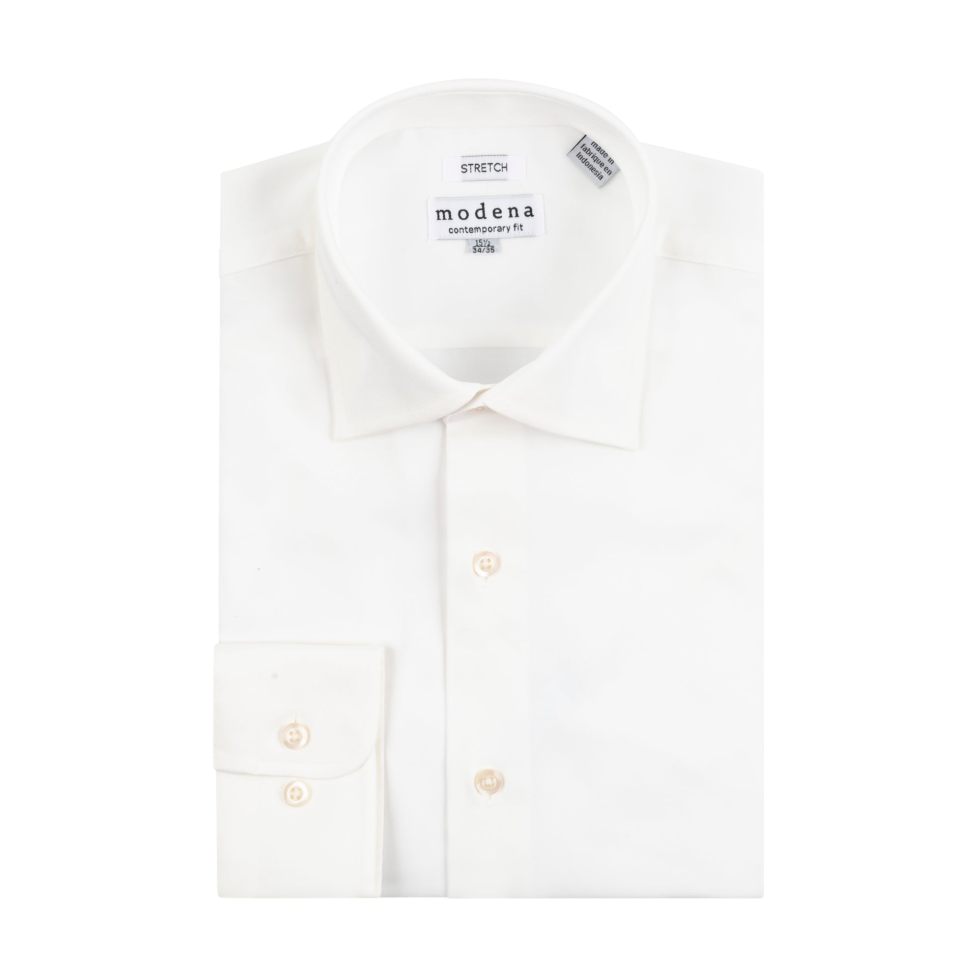 green emerald velvet dress Modena Contemporary Fit Cotton Blend Sateen Dress Shirt, 15 34/35 / Navy