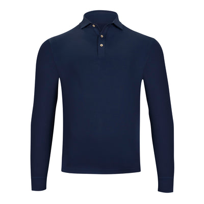 PETER MILLAR PERFORMANCE LONG-SLEEVE POLO