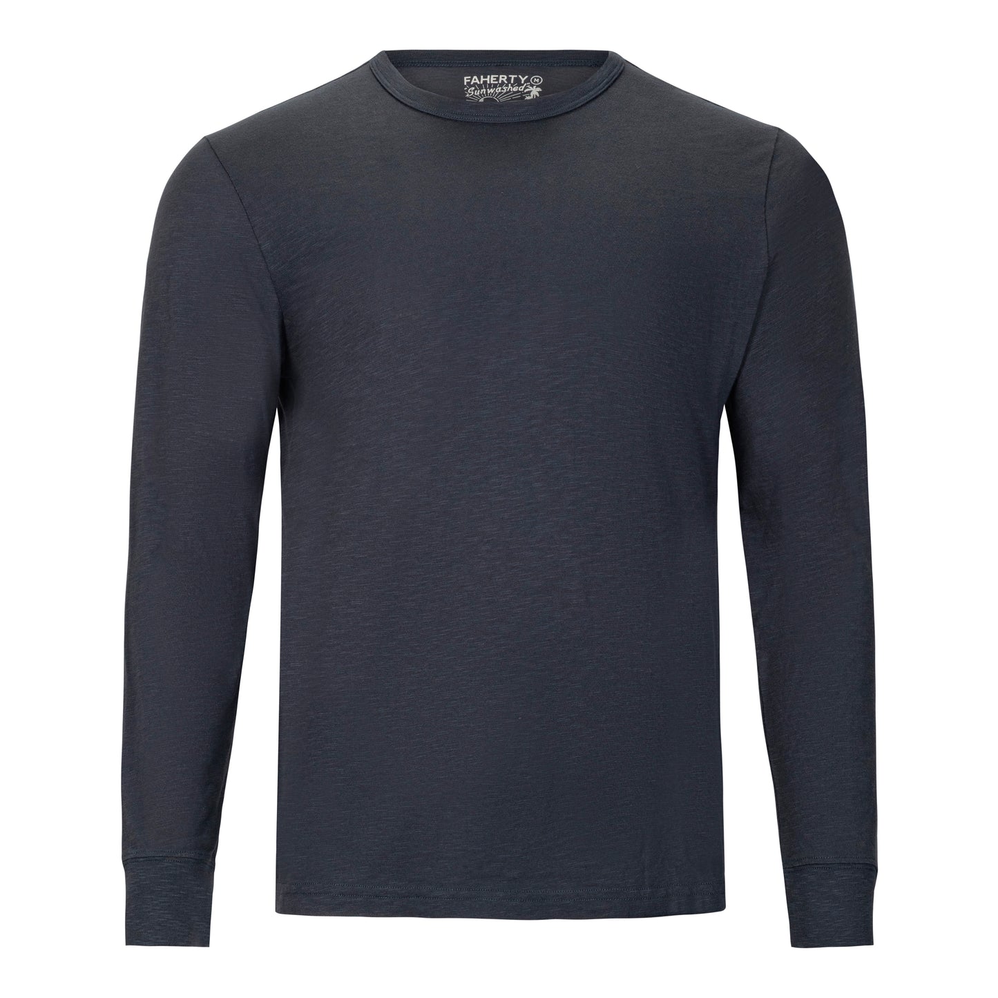 FAHERTY SUNWASHED COTTON SLUB CREW (more colors)