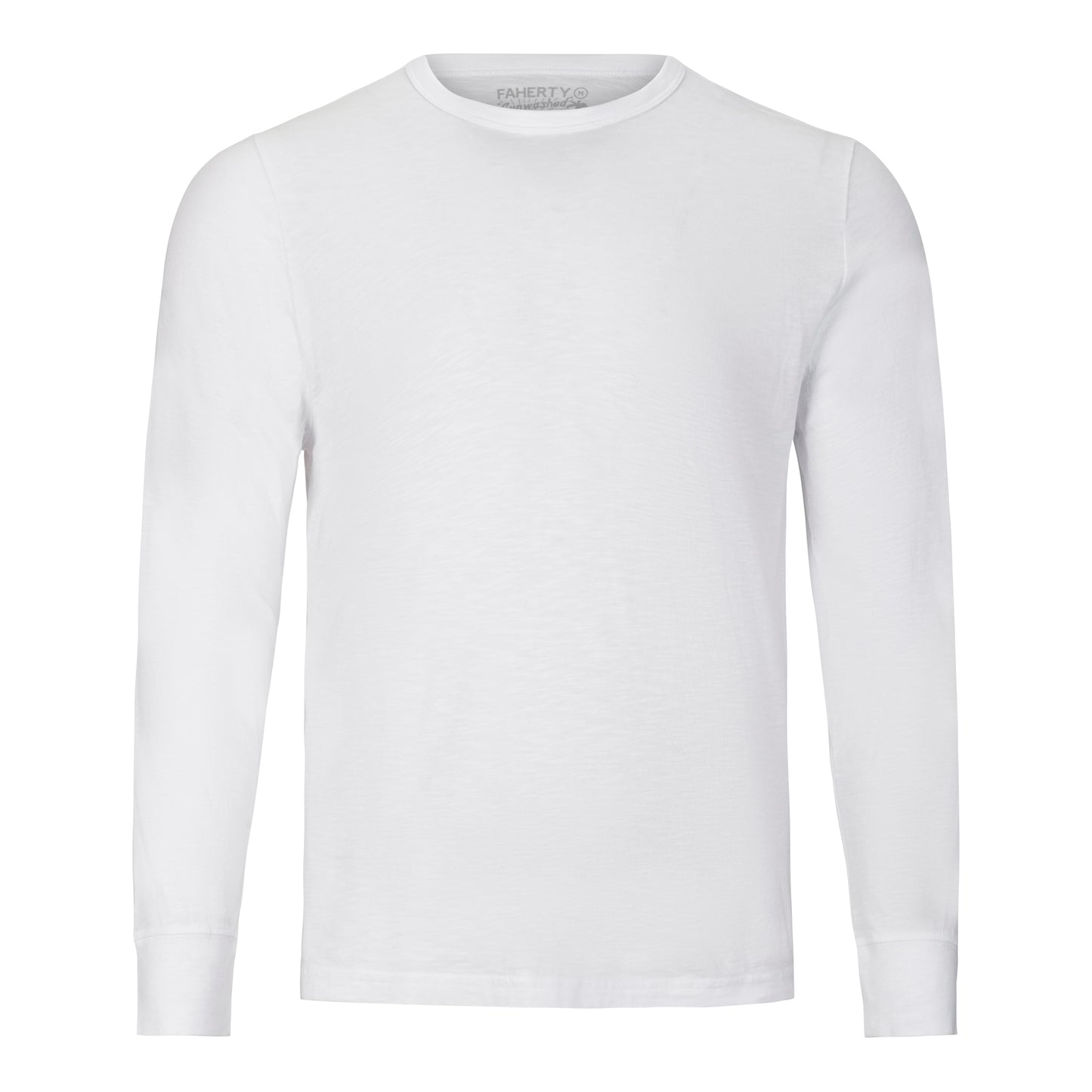 FAHERTY SUNWASHED COTTON SLUB CREW (more colors)