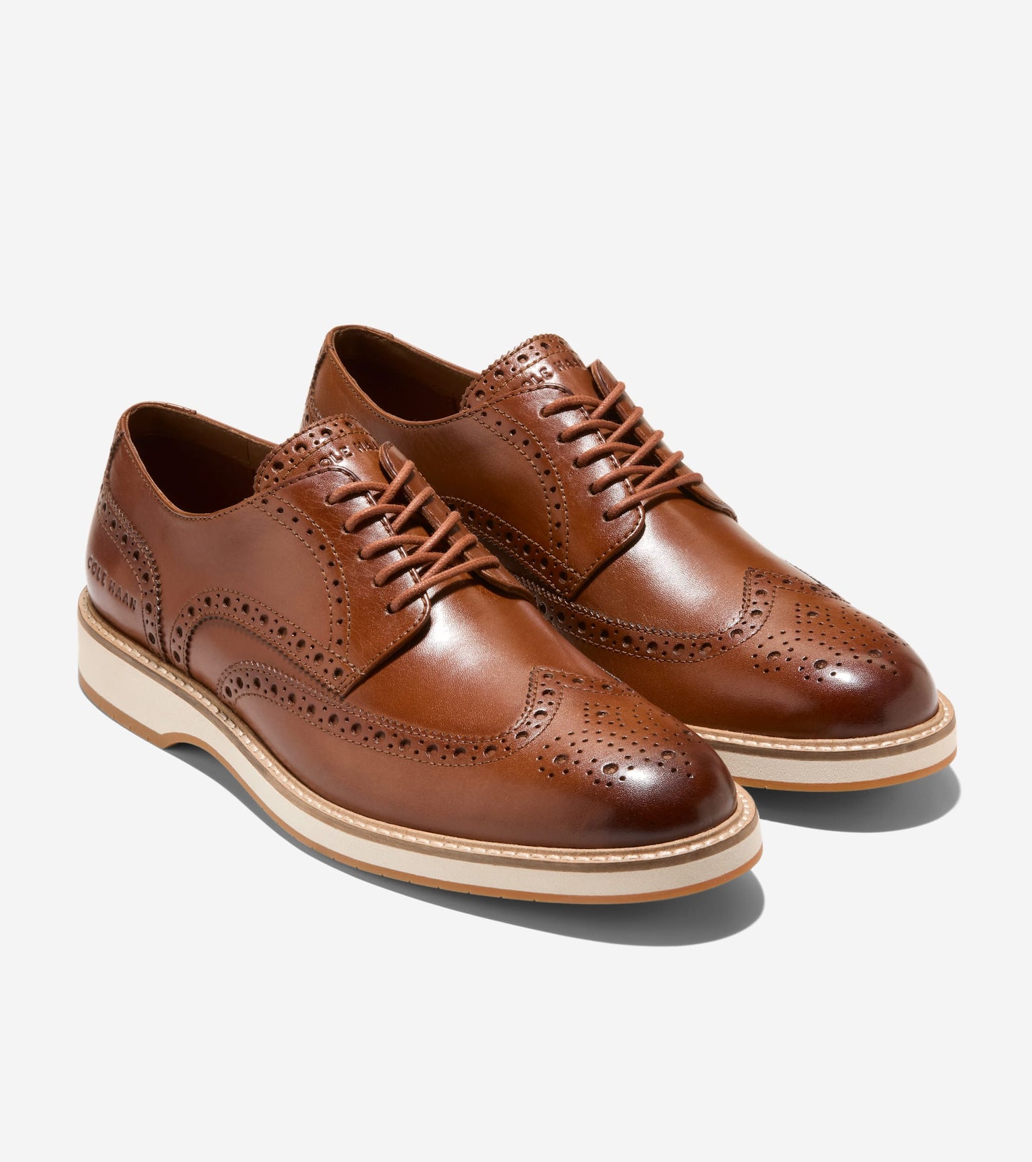 COLE HAAN MORSE GRAND WINGTIP OXFORDS (more colors