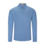PETER MILLAR CROWN COMFORT 1/4 ZIP IN BLUEBIRD