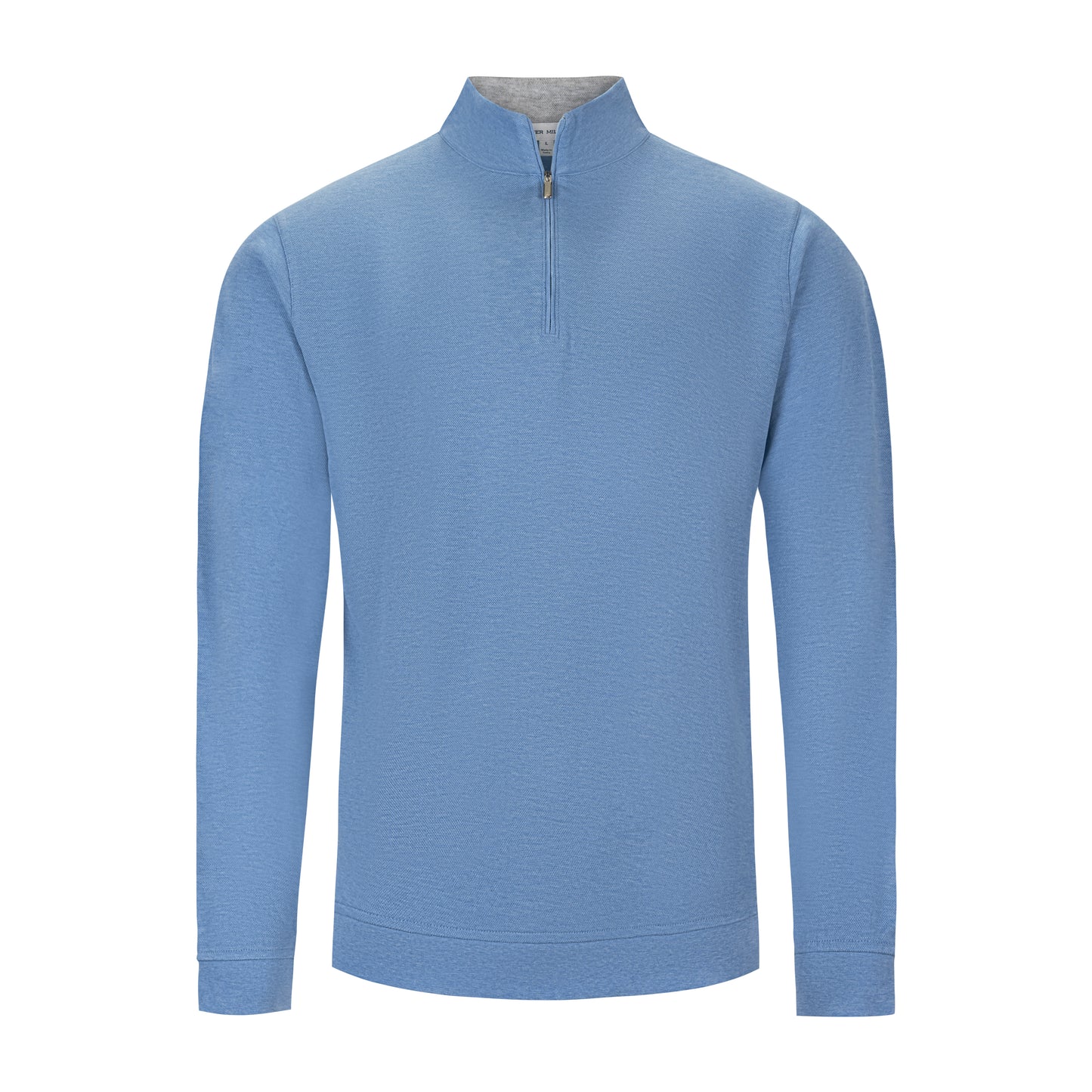 PETER MILLAR CROWN COMFORT 1/4 ZIP IN BLUEBIRD