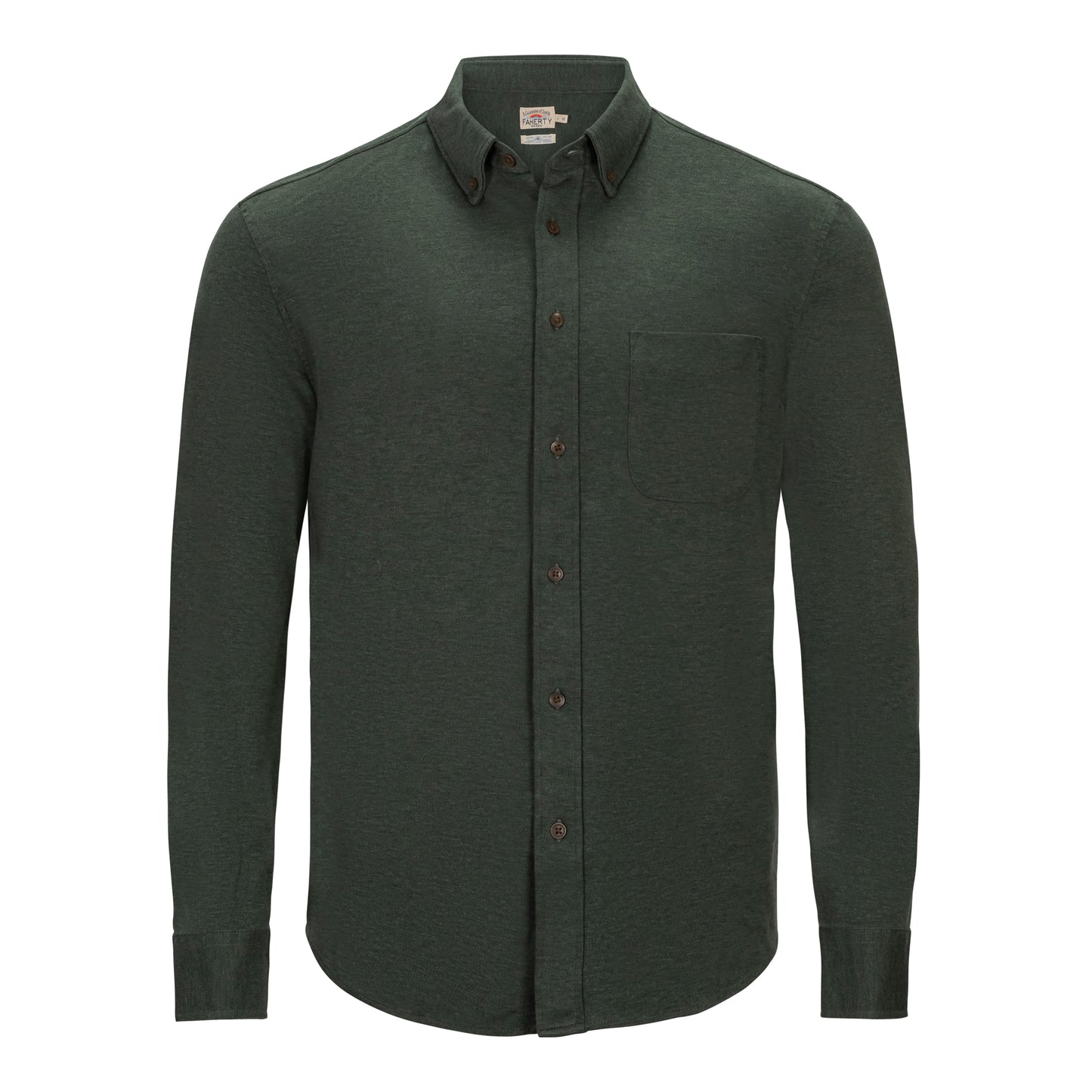 FAHERTY COASTLINE KNIT TWILL SHIRT