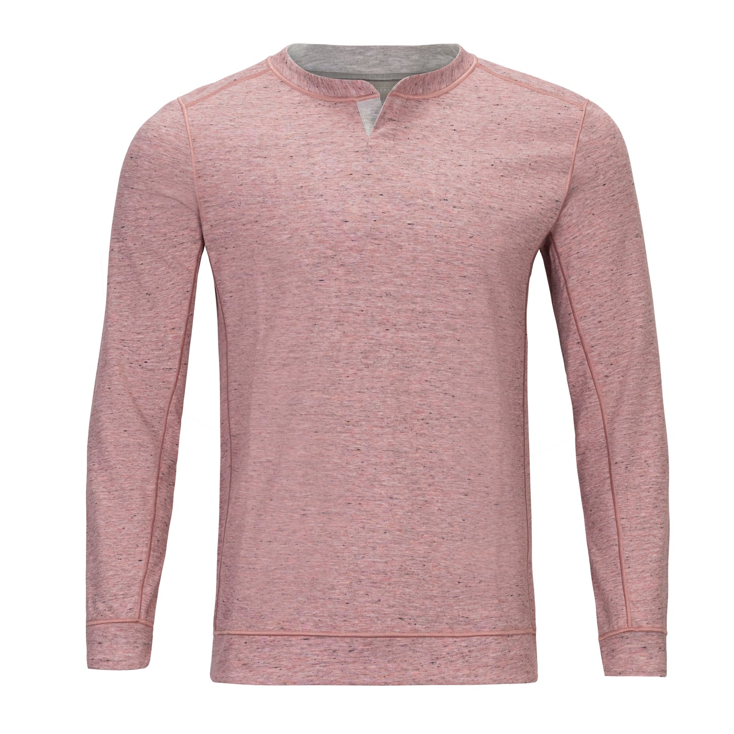 NICOBY SPACEDYE REVERSIBLE V-HENLEY (more colors)