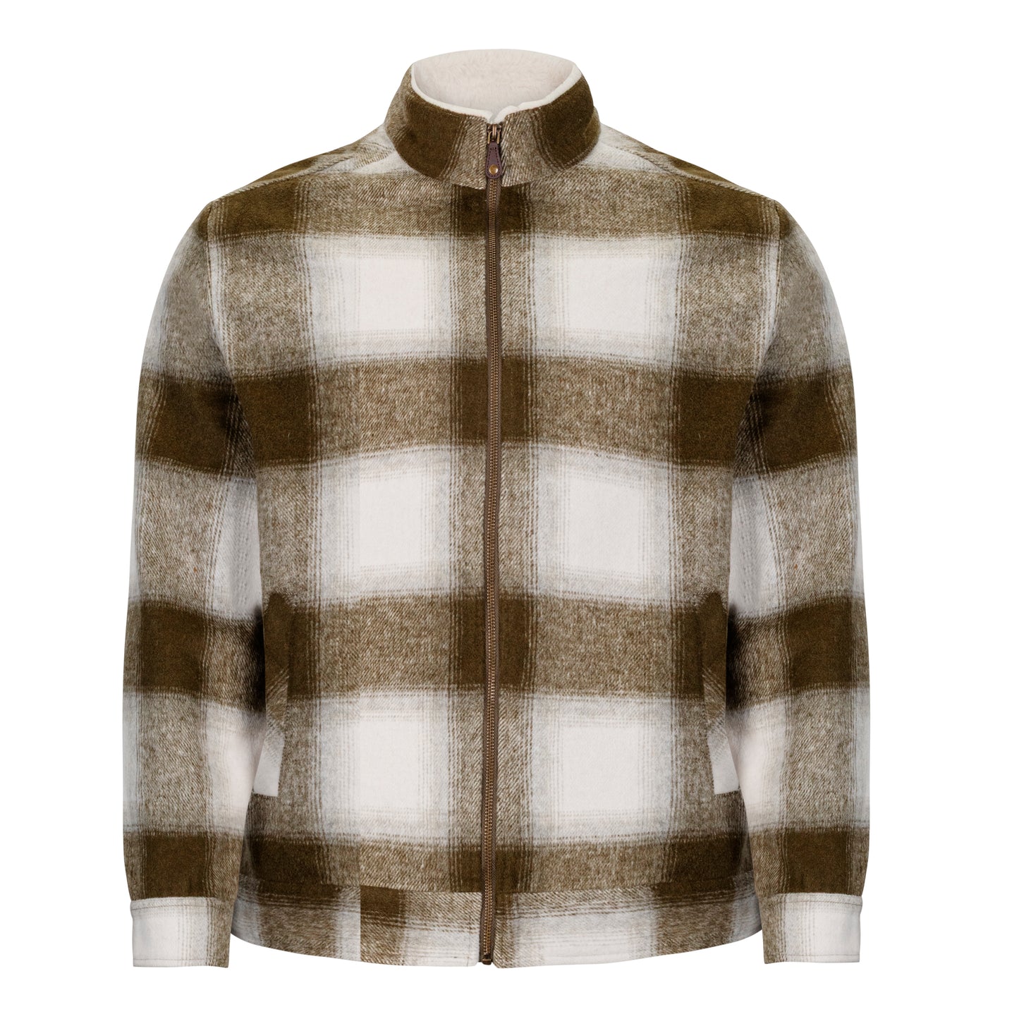 NICOBY RETRO PLAID SHIRT JACKET