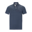 NICOBY NAVY WAFFLE KNIT POLO