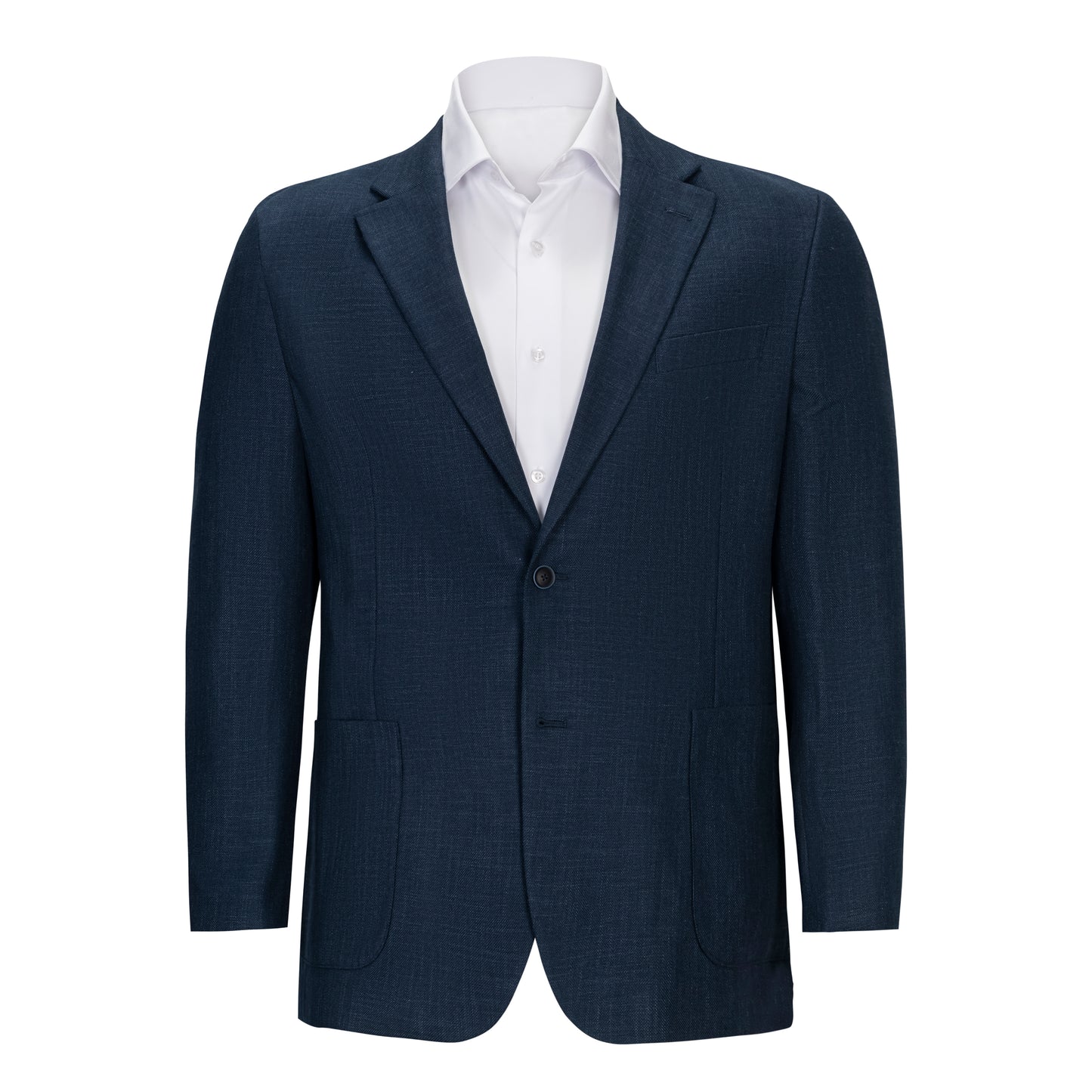 NAUTICA NAVY STRUCTURE WEAVE SPORT COAT