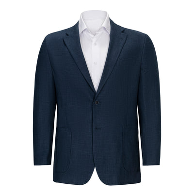NAUTICA NAVY STRUCTURE WEAVE SPORT COAT