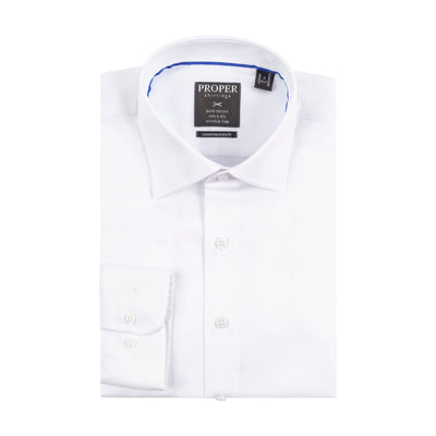 PROPER SOLID TWILL DRESS SHIRT (more colors)