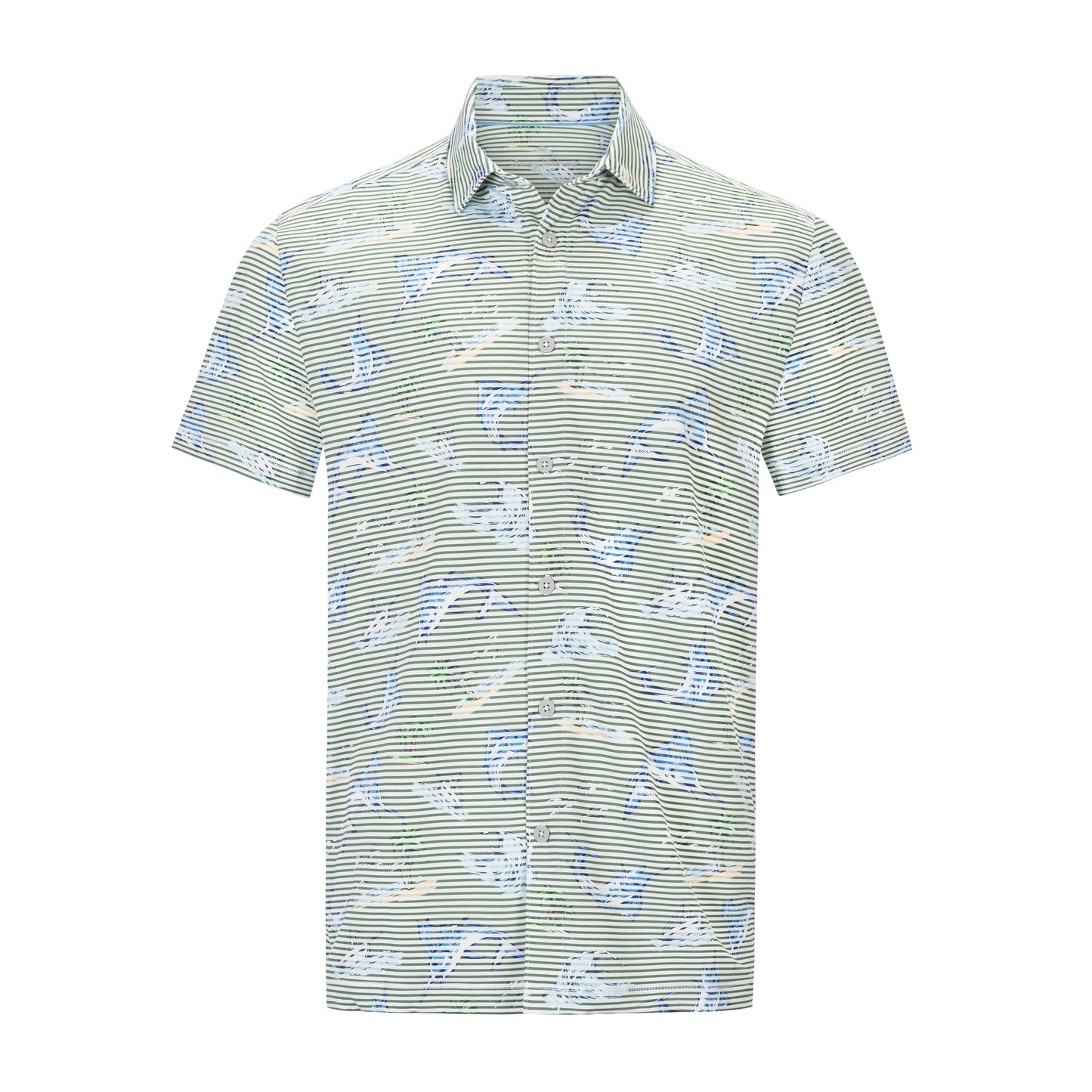 TOMMY BAHAMA COSTA WAVE DEL MARLIN CAMP SHIRT