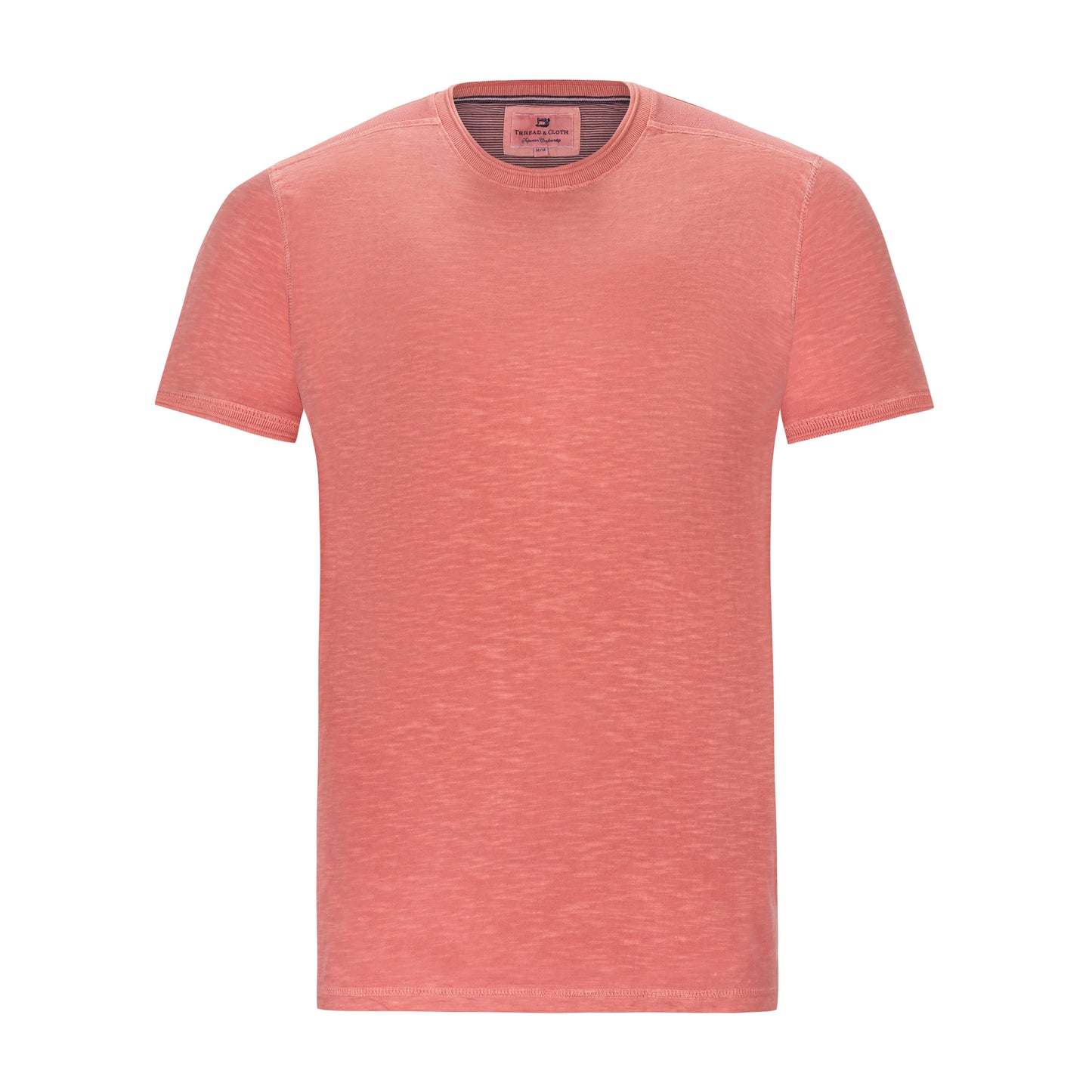 THREAD & CLOTH COTTON SLUB CREW NECK TEE