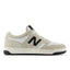 NEW BALANCE 480 LOW-PRO RETRO LEATHER & NUBUCK SNEAKER
