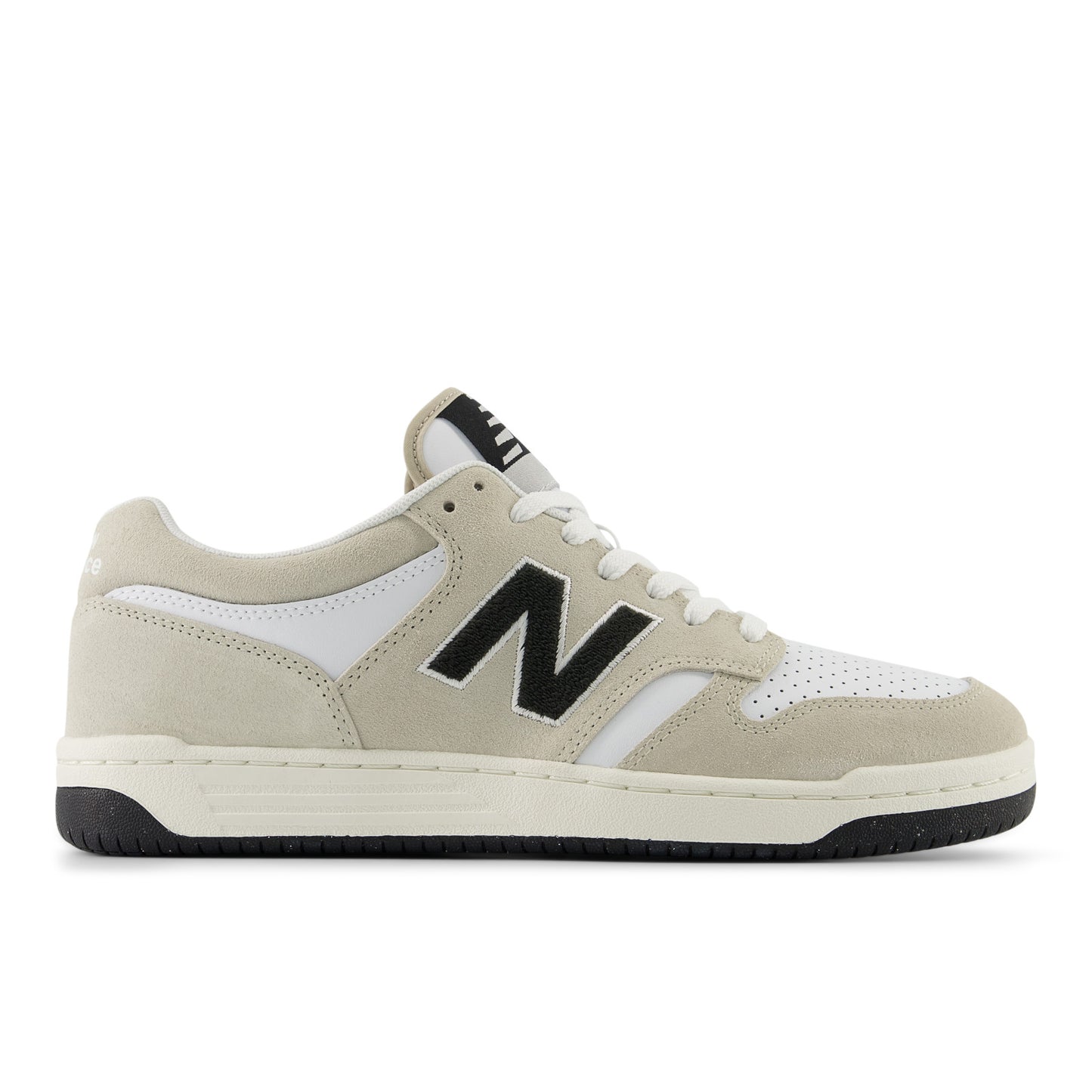 NEW BALANCE 480 LOW-PRO RETRO LEATHER & NUBUCK SNEAKER