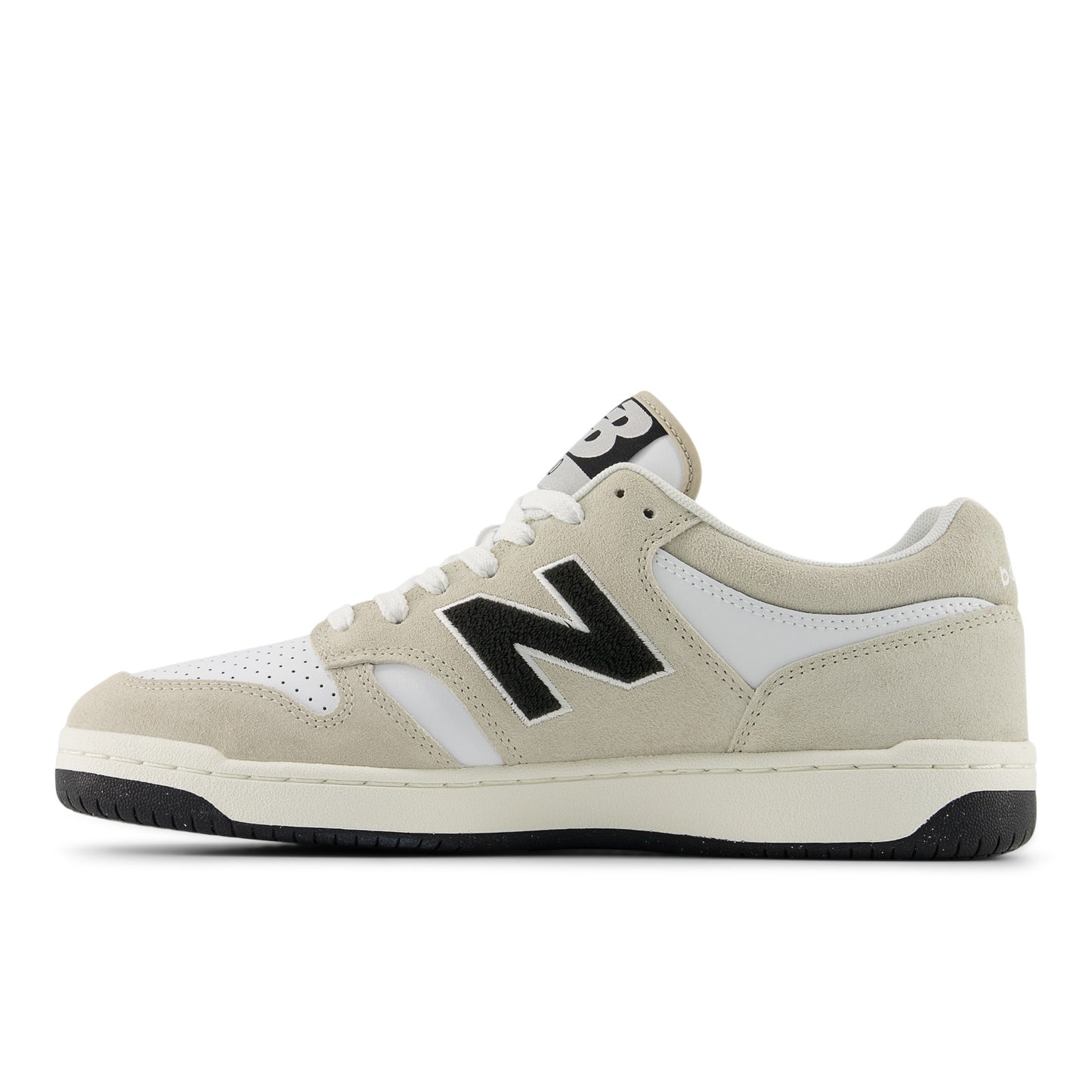 NEW BALANCE 480 LOW-PRO RETRO LEATHER & NUBUCK SNEAKER
