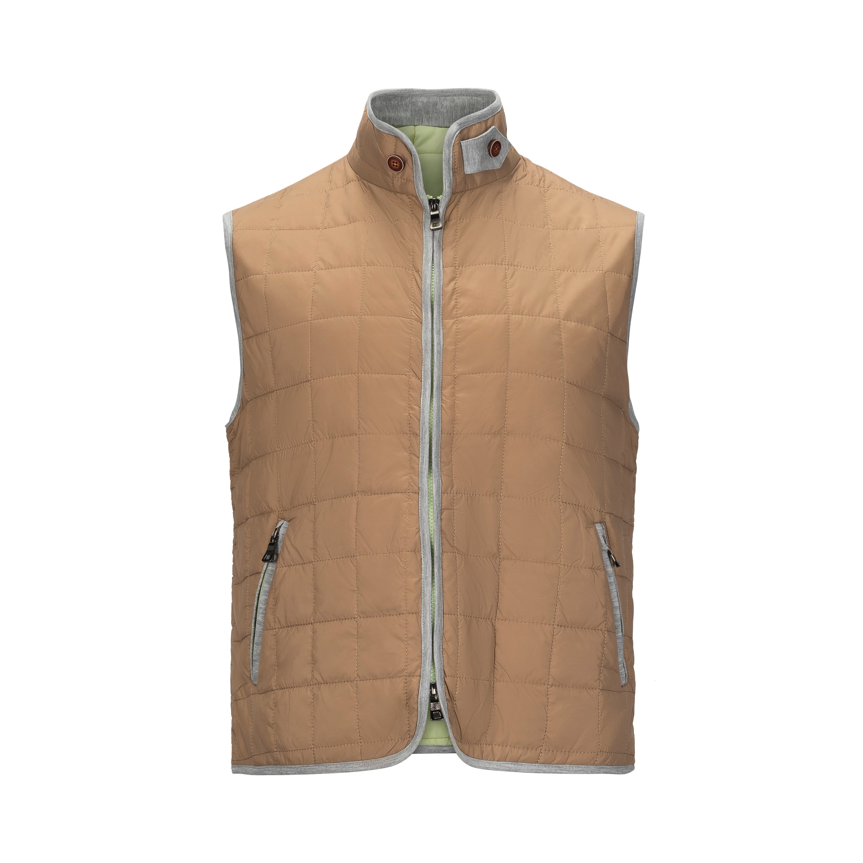 LUCHIANO VISCONTI BOX QUILT VEST Miltons The Store For Men luchiano-visconti-box-quilt-vest-miltons-the-store-for-men