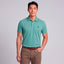 U.S. POLO SLIM FIT INTERLOCK TIPPED POLO IN GREEN