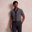 F/X FUSION SHORT SLEEVE FULL BUTTON BIRDSEYE POLO