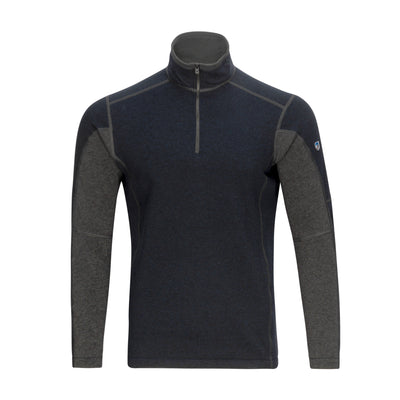 KUHL REVEL 2 TONE FLEECE ¼ ZIP SWEATER