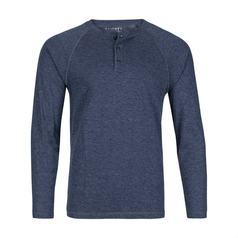 FAHERTY CLOUD KNIT HENLEY